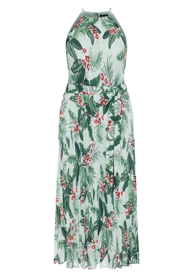 Rebecca Print Maxi Dress - seafoam, GREEN, alternate image number 3