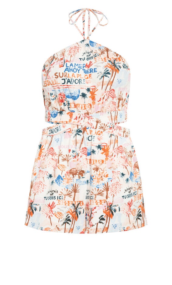 Alma Playsuit - orange, ORANGE, alternate image number 3