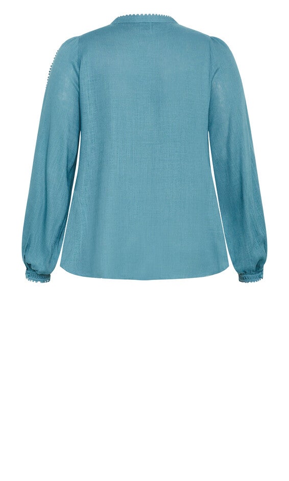 Mysteria Shirt - french blue, BLUE, alternate image number 4