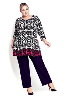 Primrose Border Tunic