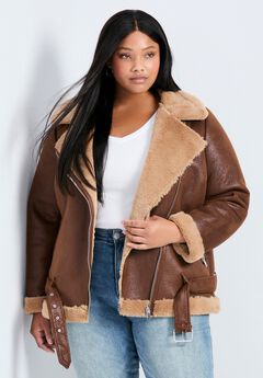 Belted Biker Jacket