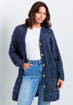 Amber Boucle Cardigan