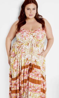 Lilah Love Maxi Dress - ivory