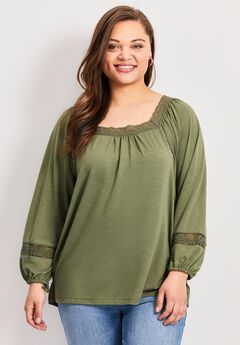 Crochet Trim Top