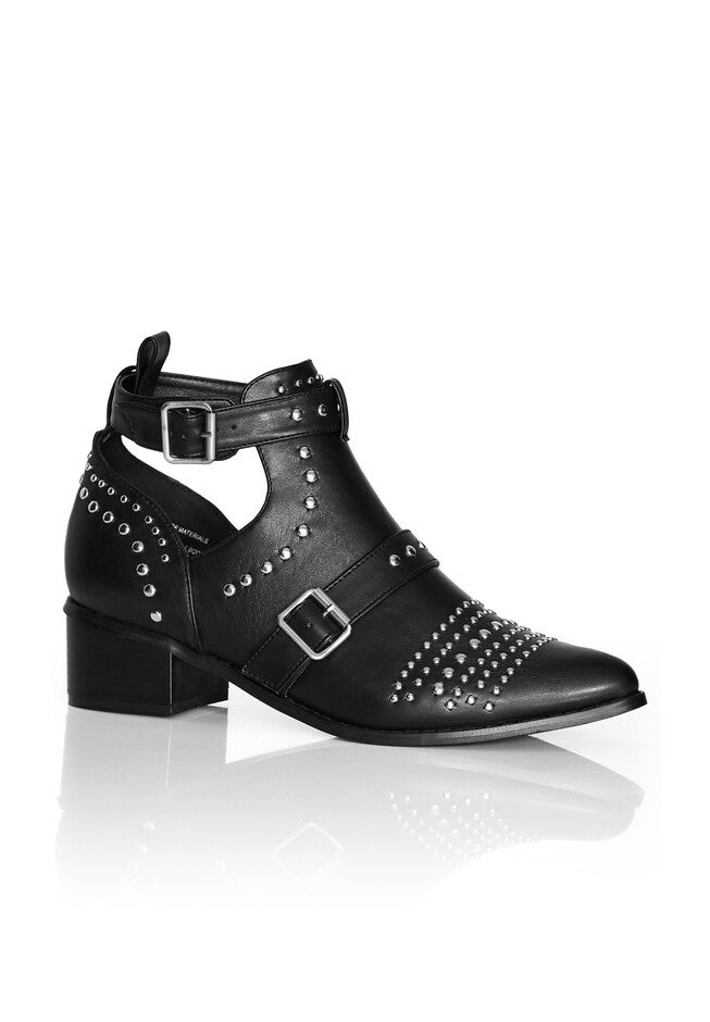 WIDE FIT Cristi Ankle Boot - black, BLACK, hi-res image number 0