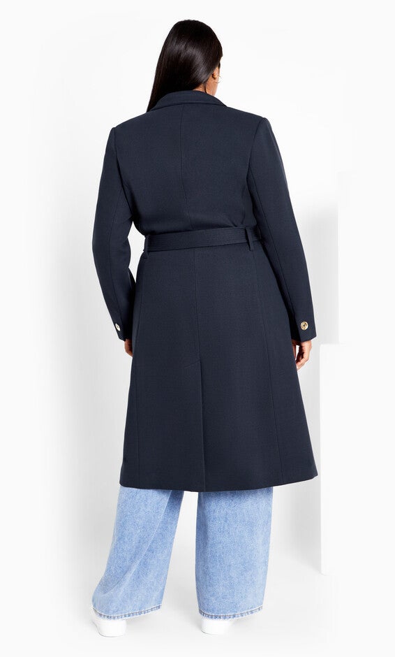 Mia Coat - navy, BLUE, alternate image number 2