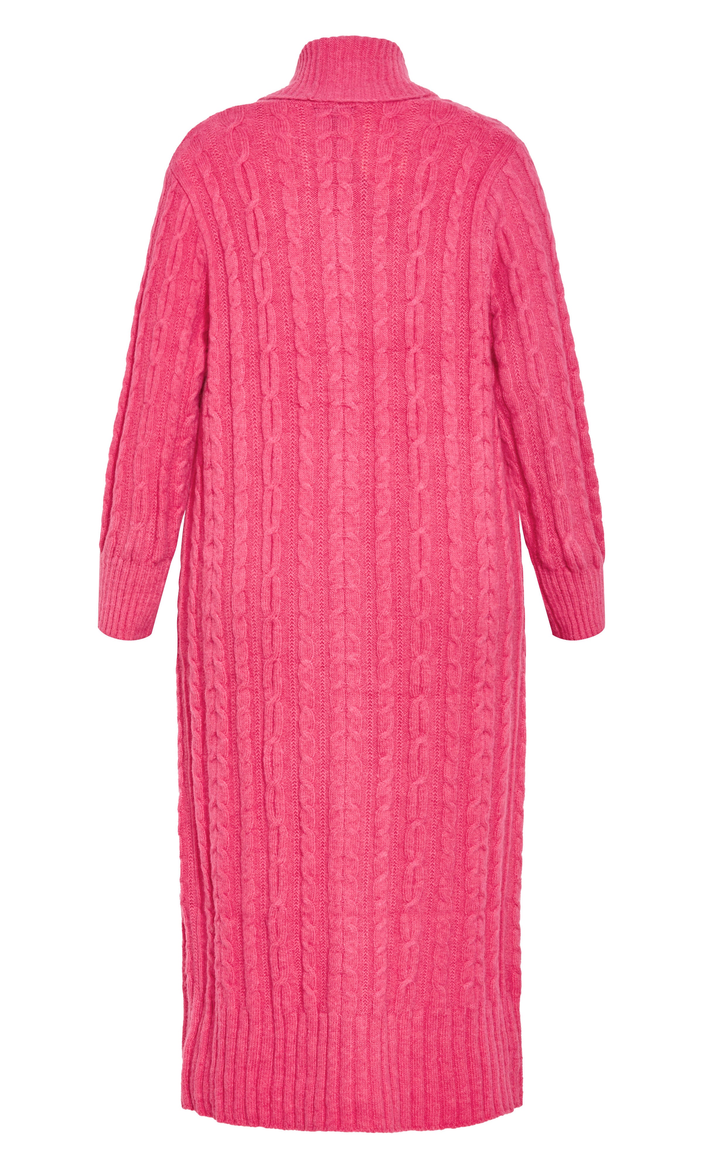Kenzi Cardigan - vibrant pink | Dia & Co