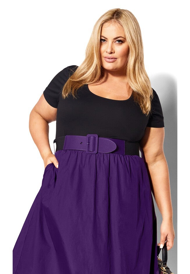 Paris Days Dress - petunia, PURPLE, on-hover image number null