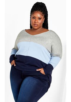 Sadie Colorblock Sweater