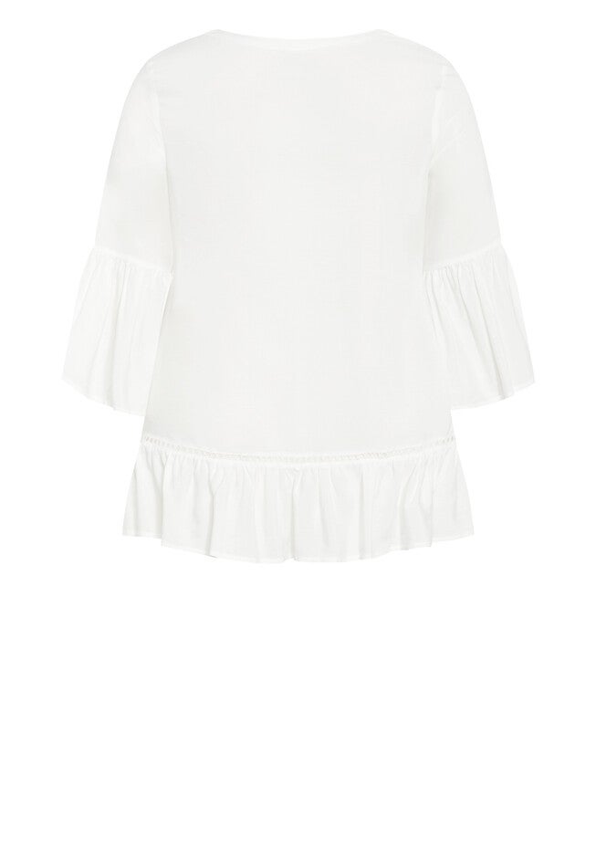 Laura Shirt, WHITE, alternate image number null
