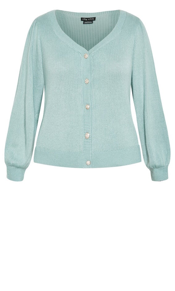 Isabelle Cardigan - ether, BLUE, alternate image number null