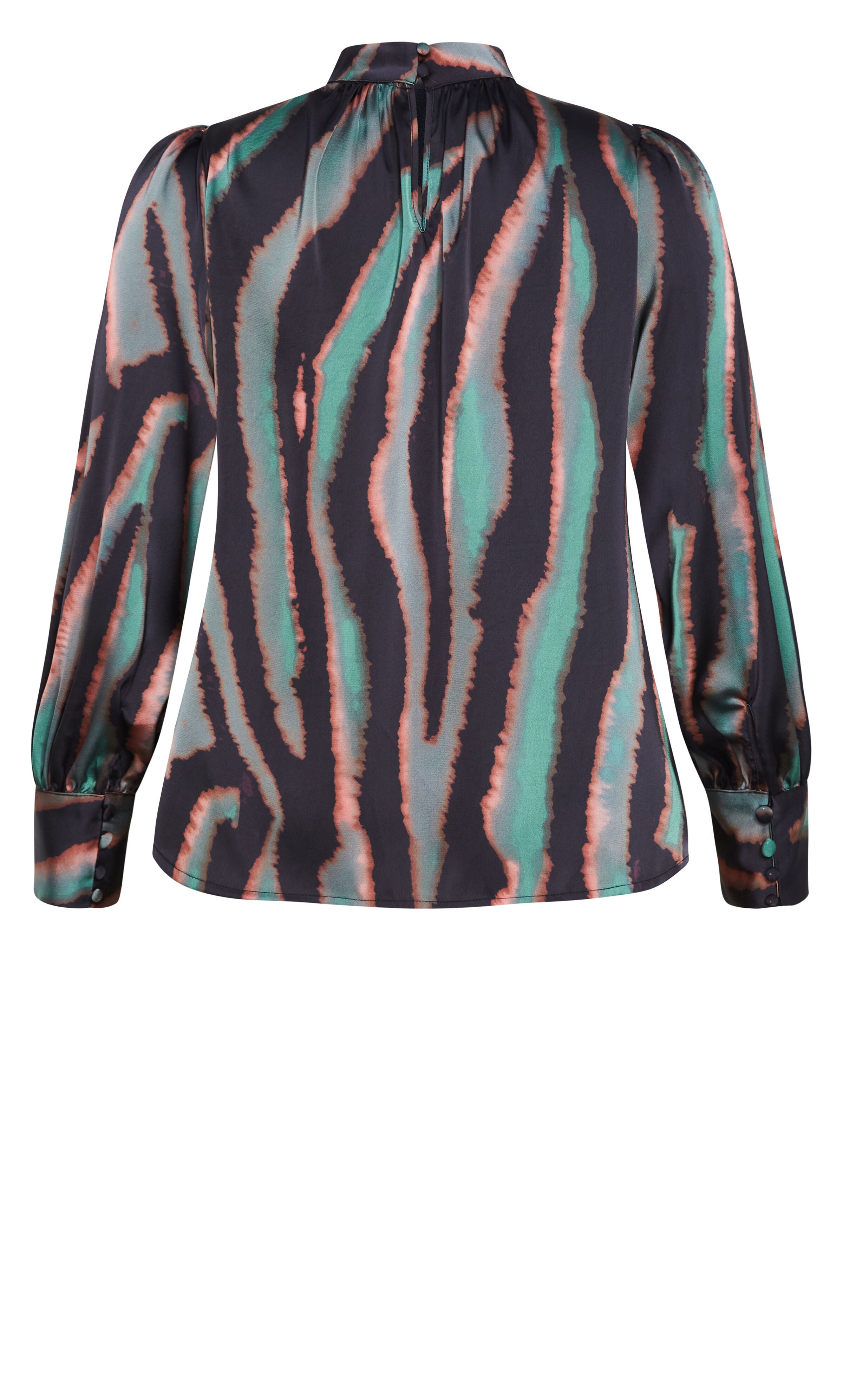 Untamed Top - teal, GREEN, alternate image number 5