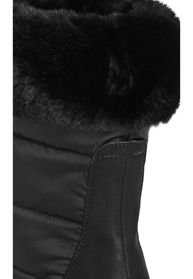 Nylah Cold Weather Boot, BLACK, alternate image number null