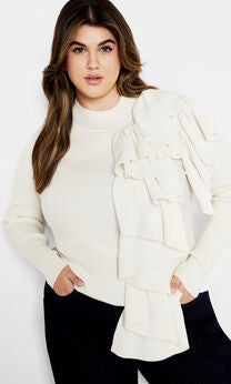 Amira Sweater - ivory