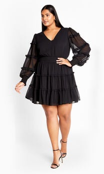 Daisy May Dress - black