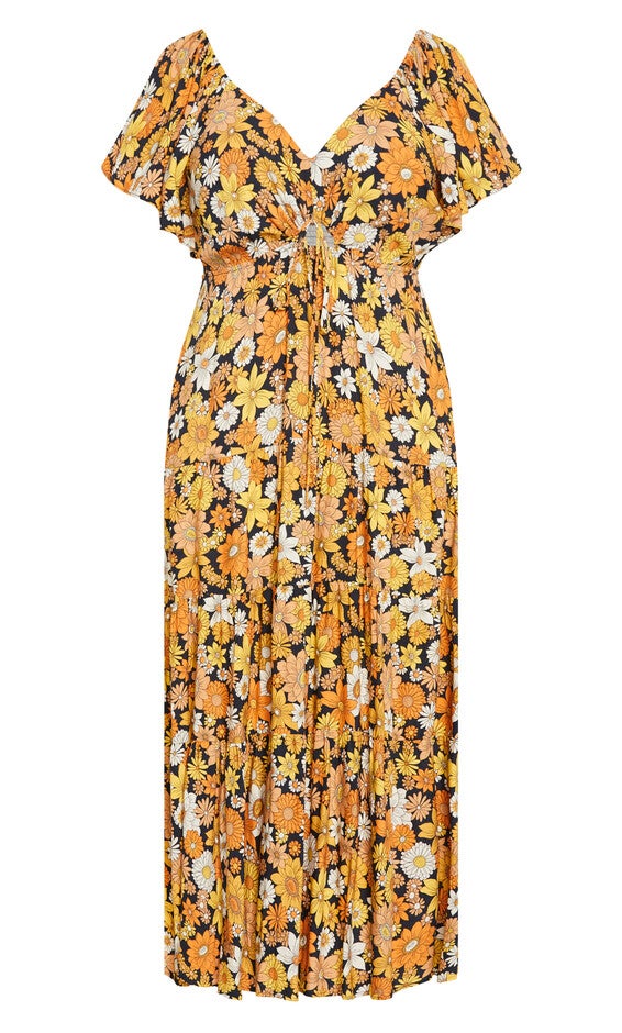 Brigitte Dress - yellow, SUNSHINE, alternate image number null