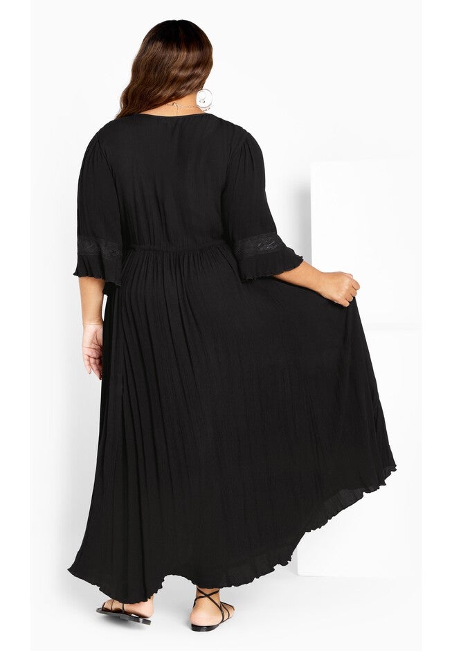 Cadence Dress, BLACK, alternate image number null