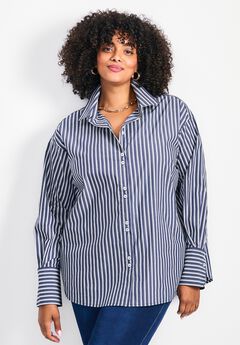 Breanna Classic Poplin Shirt
