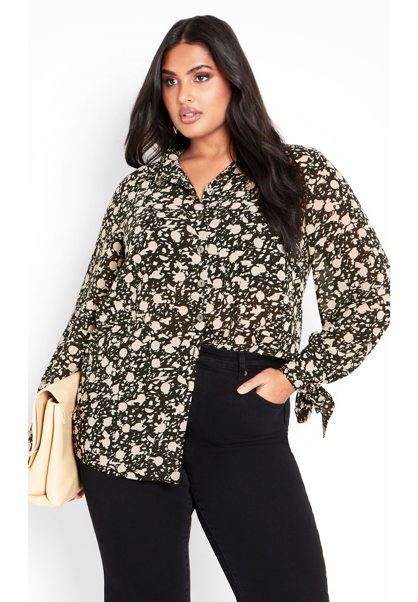 Roxy Shirt, BLACK NOISE, hi-res image number 0