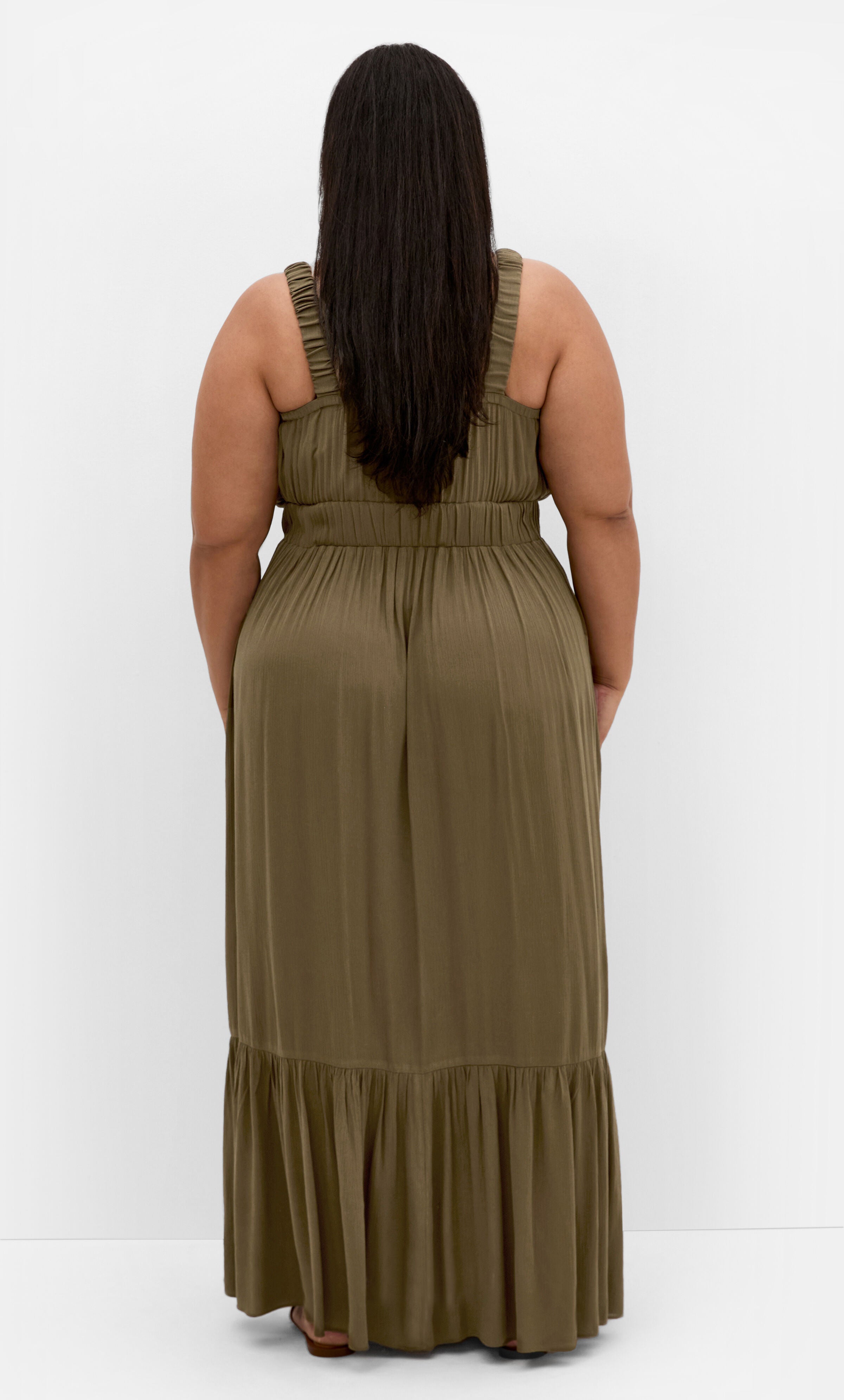 Vacay Maxi Dress - khaki, GREEN, alternate image number 2