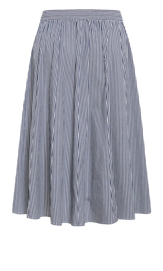 Skylight Skirt - navy, NAVY/WHITE, alternate image number 3