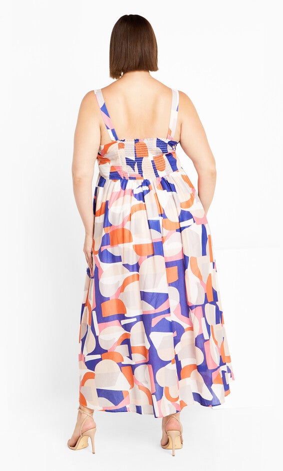 Callie Dress - beige, ORANGE, alternate image number 1