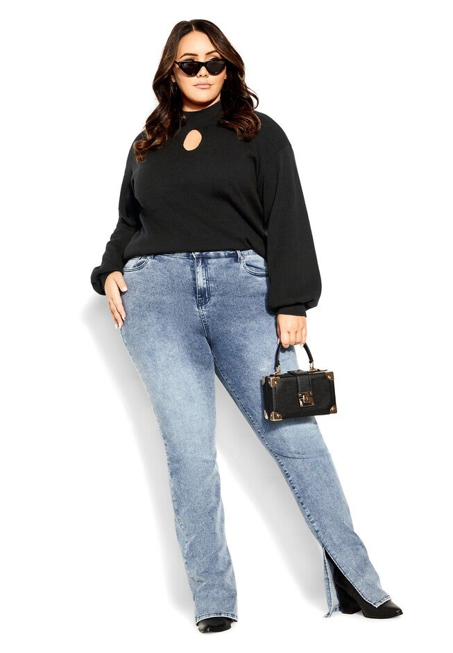 Evelyn Sweater - black, BLACK, on-hover image number null