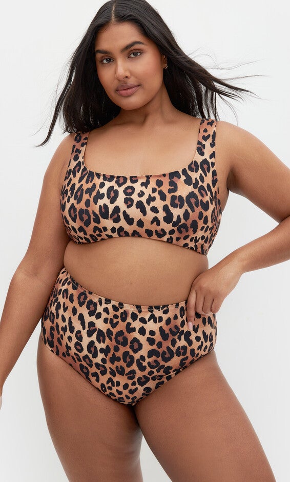 Vigo Hi Waist Bikini Brief - animal, PRINT, hi-res image number null