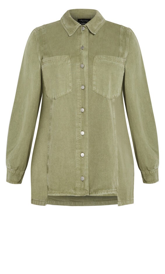 Liv Shirt - khaki, GREEN, alternate image number 4