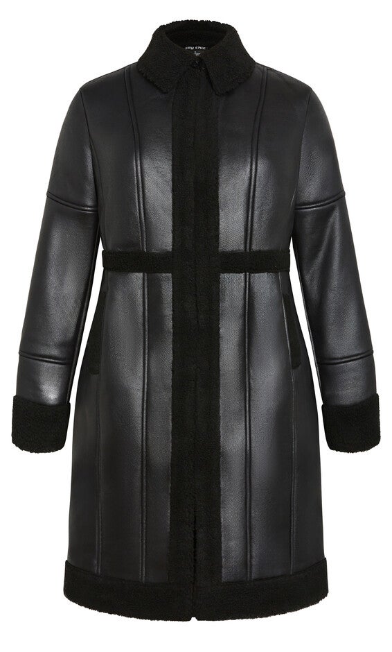 Hayden Coat - black, BLACK, alternate image number 3
