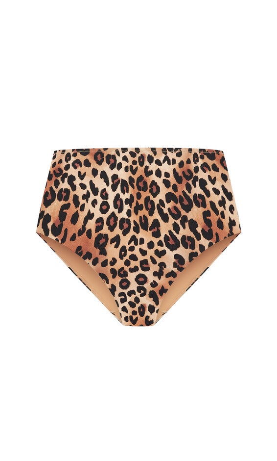 Vigo Hi Waist Bikini Brief - animal, PRINT, alternate image number null