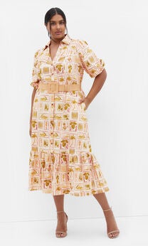 Anna Tropics Dress - print