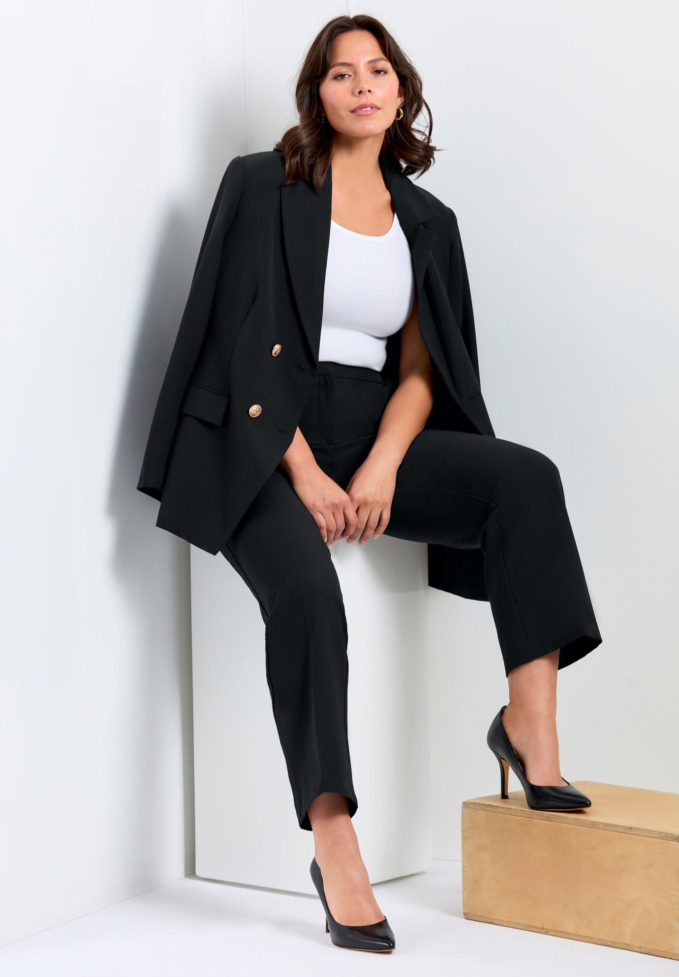 Cool Hand Trouser, BLACK, alternate image number 7