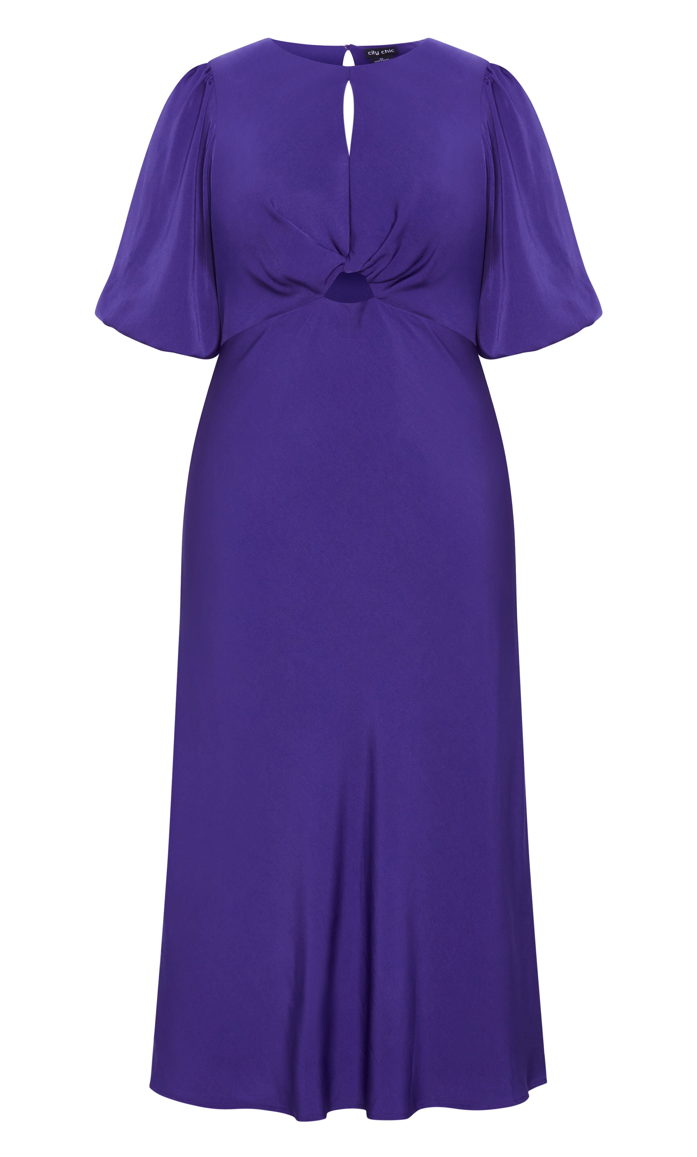 Ines Puff Dress - violet, PURPLE, alternate image number 4