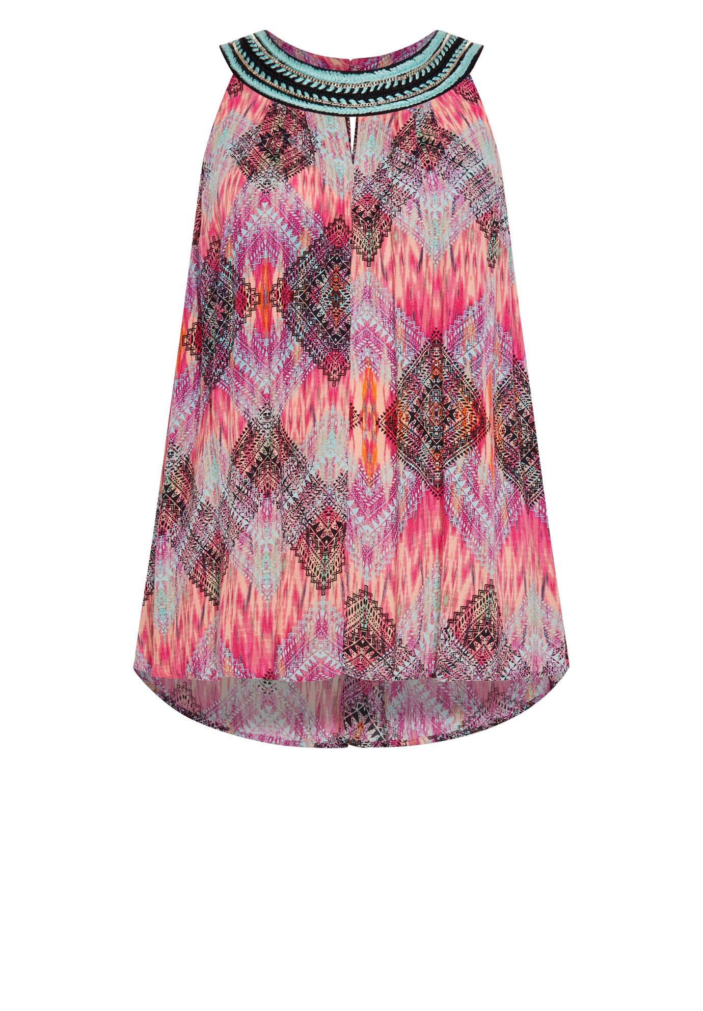 Mara Beaded Tunic, AZTEC SUNRISE, alternate image number 5