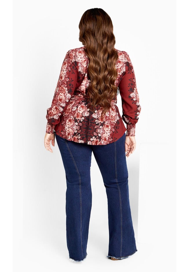 Bella Plc Top, FLAME, alternate image number 2