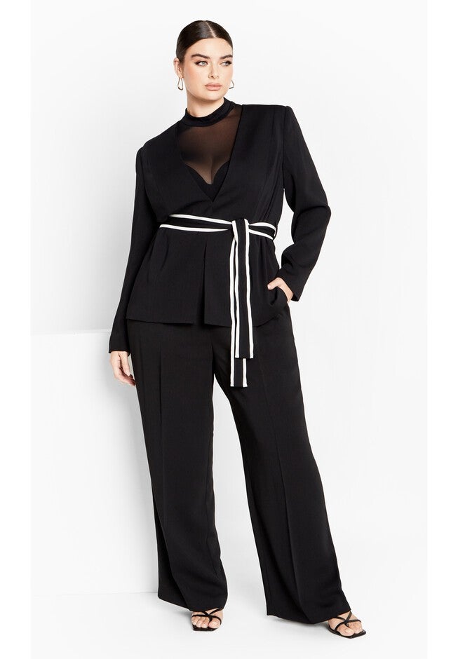 Laila Jacket - black, BLACK, on-hover image number null