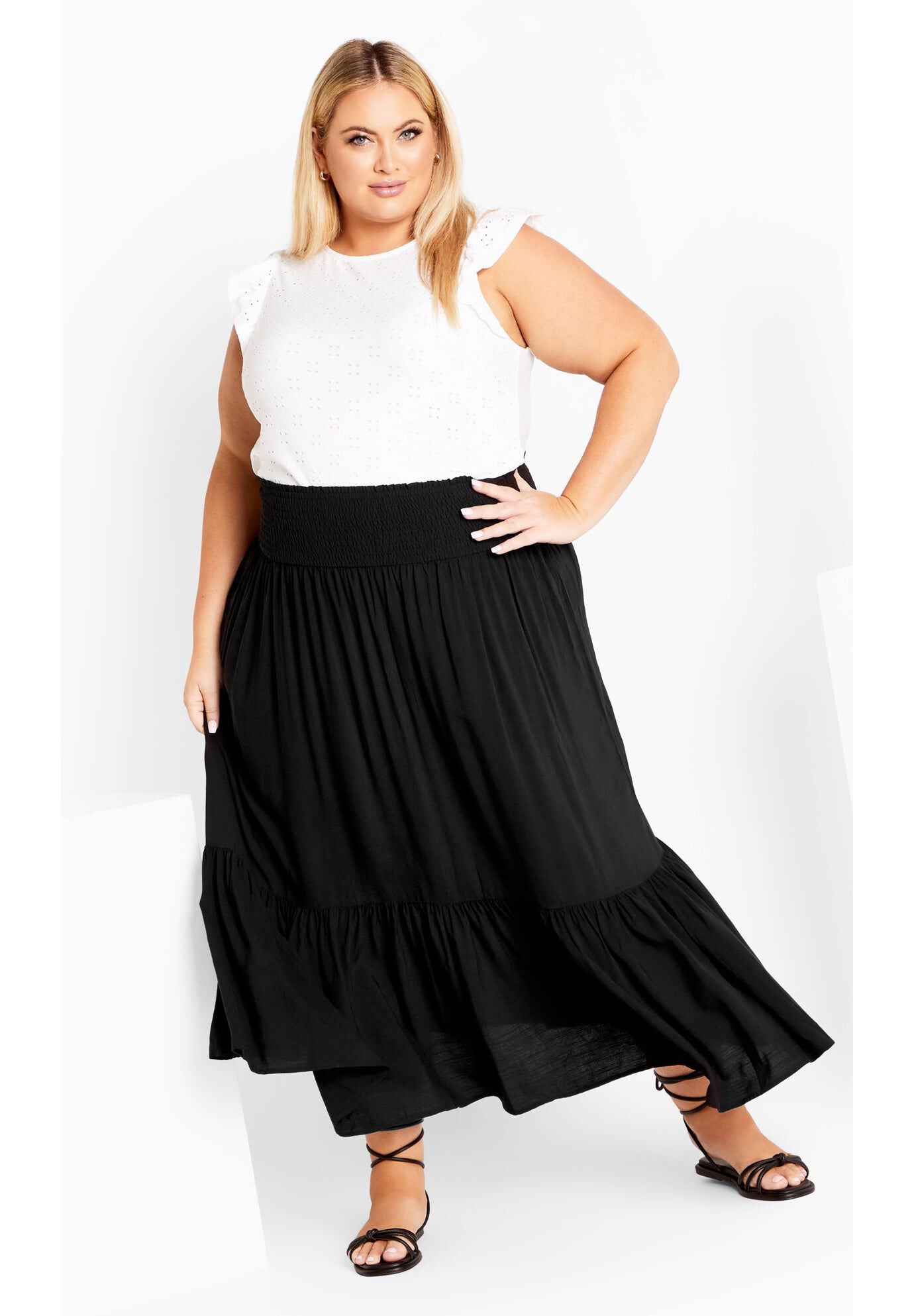 Isla Skirt, BLACK, hi-res image number 0