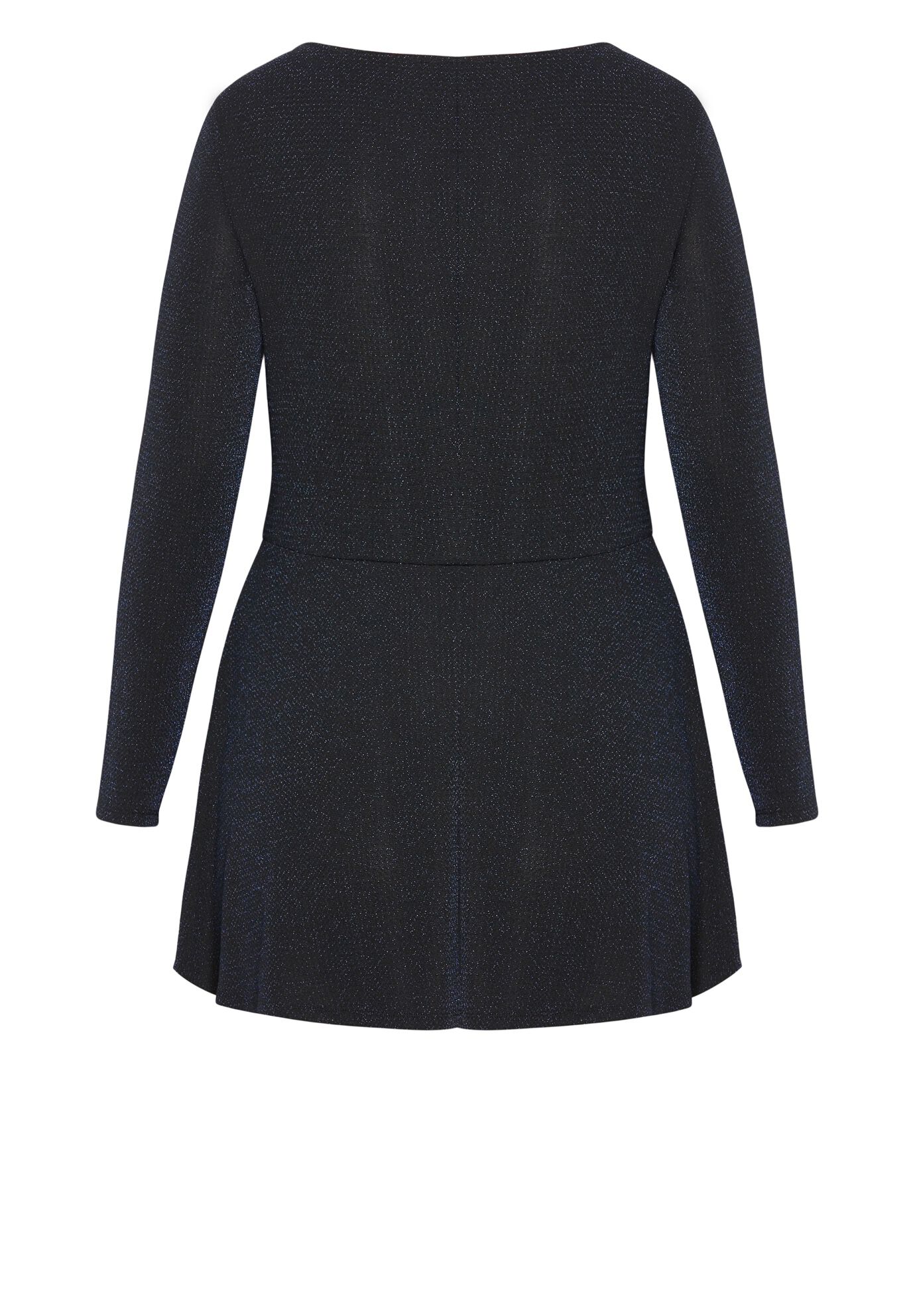 Glam Peplum Top, MIDNIGHT, alternate image number 5