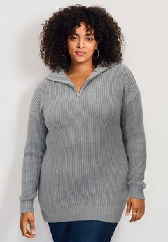 Half-Zip Pullover Sweater