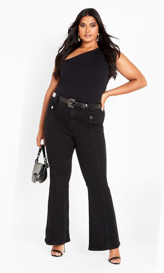 Asha Mia Jean - black, BLACK, hi-res image number 0