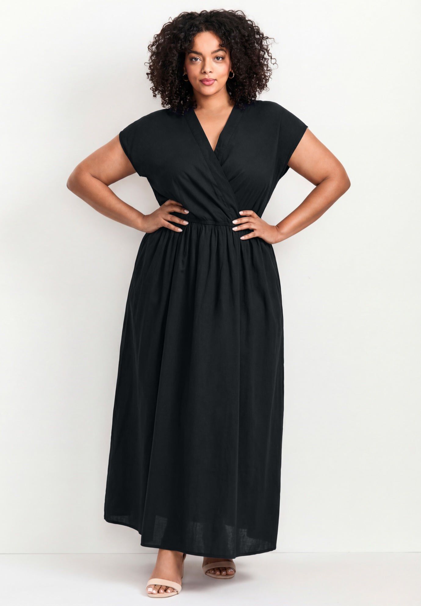 Havana Maxi Dress, BLACK, hi-res image number 0