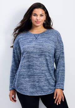 Rayna Hacci Drop Shoulder Top