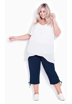 Cotton Cinch Capri