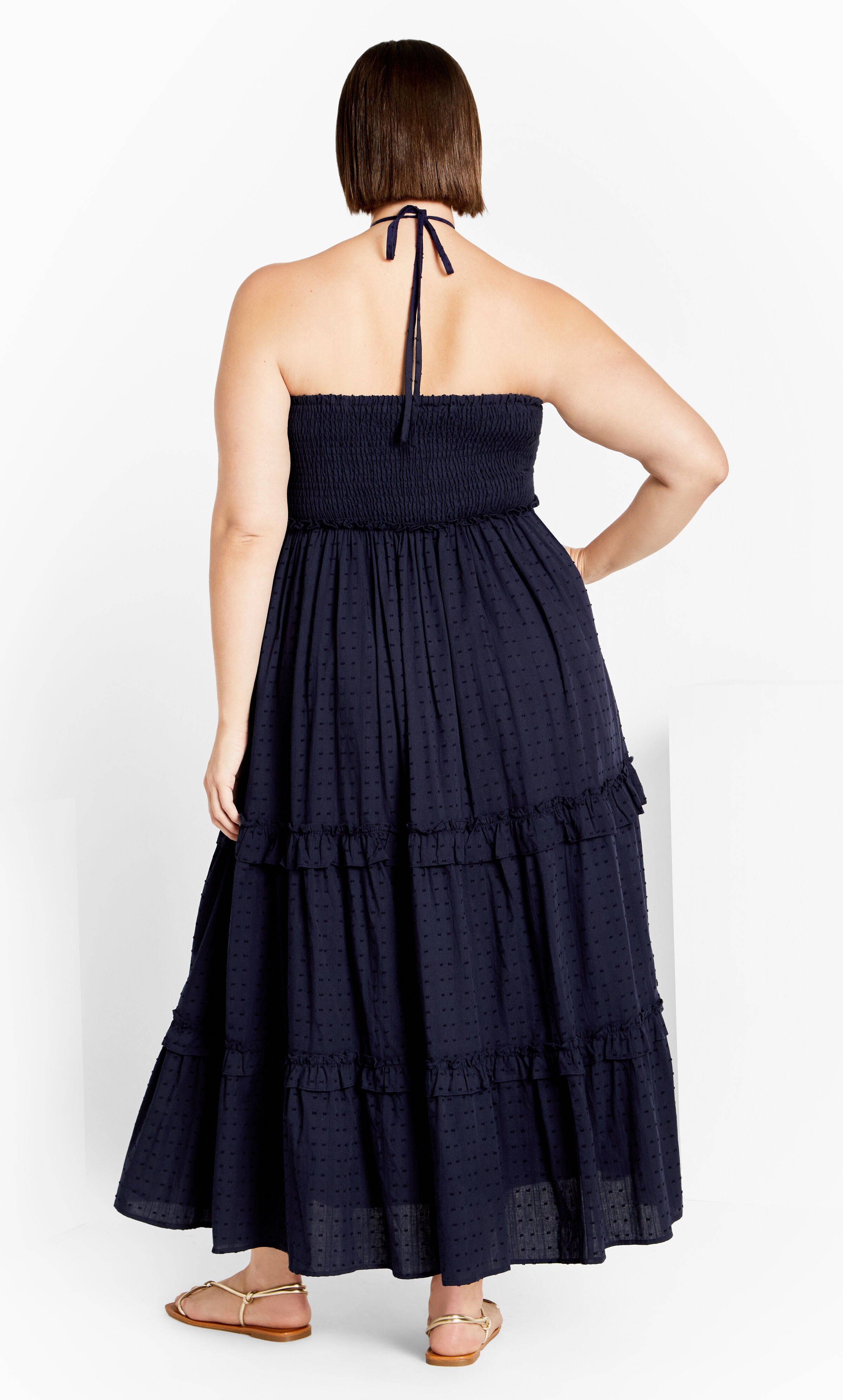 Ivy Dress - navy, BLUE, alternate image number 2