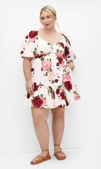 Mindy Rose Dress -print