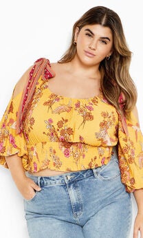 Venice Top - sunflower