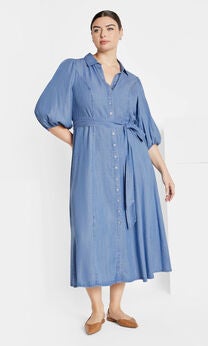 Matilda Dress - mid wash