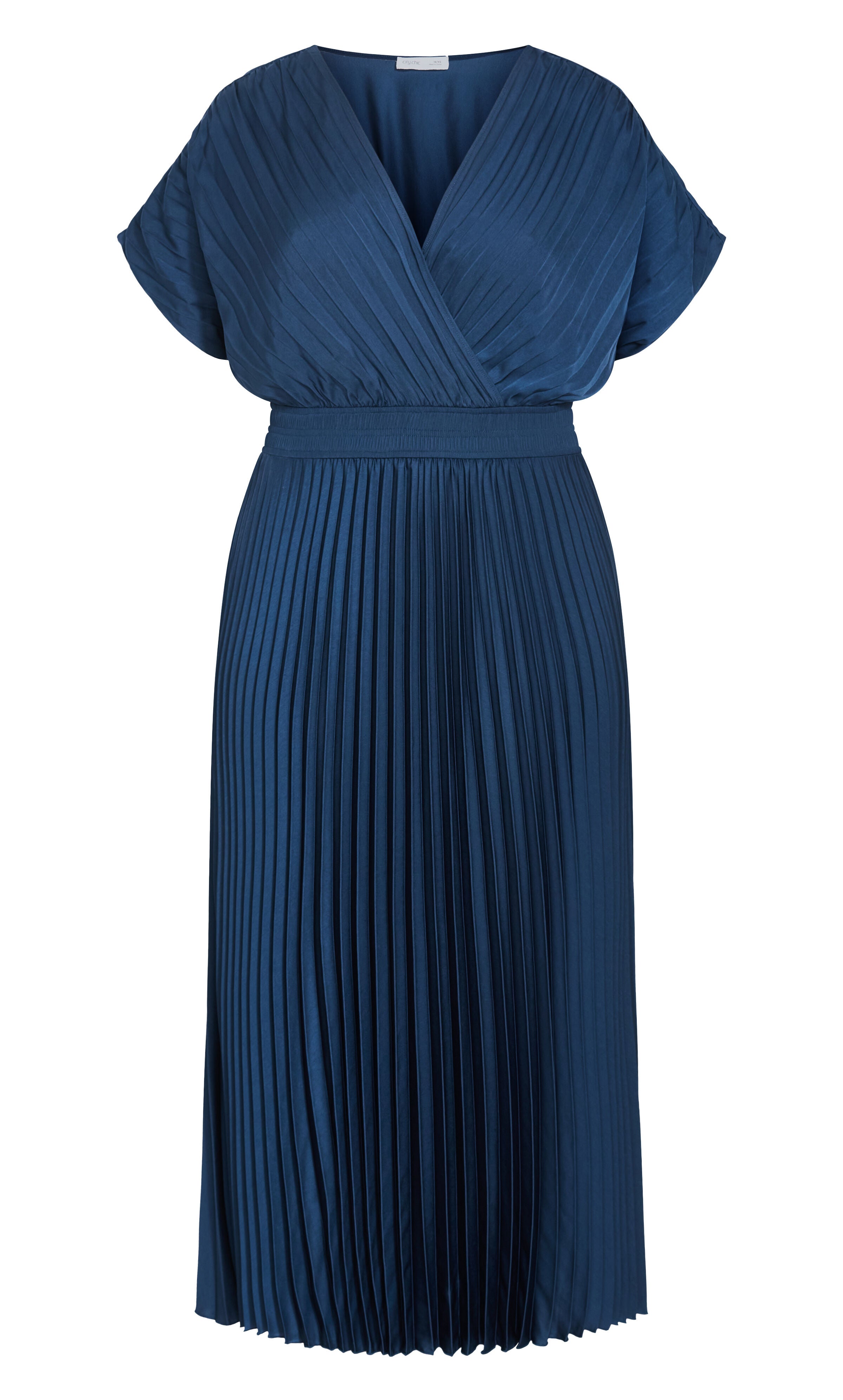 Elia Pleat Dress, BLUE, alternate image number 3