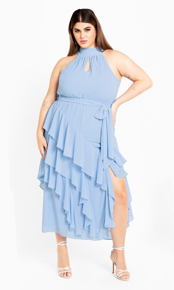 Mandy Maxi Dress - baby blue, BLUE, alternate image number null